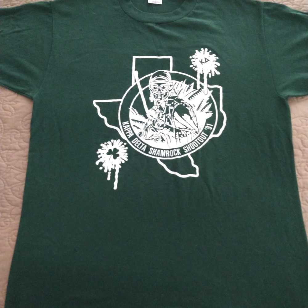 Kappa Delta Shamrock Shootout '91 tee